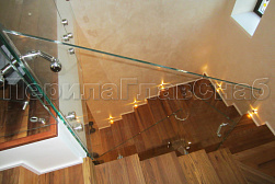 Ограждения лестничных маршей в Москве. Готовые проекты ПерилаГлавСнаб - фото 2