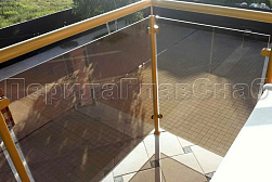 Стеклянные перила для балконов в Москве. Готовые проекты ПерилаГлавСнаб - фото 9