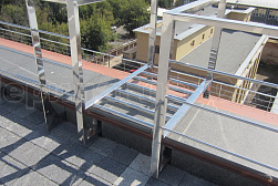 Ограждения для кровли из нержавеющей стали в Москве. Готовые проекты ПерилаГлавСнаб - фото 10