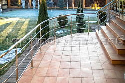 Перила и ограждения для террас в Москве. Готовые проекты ПерилаГлавСнаб - фото 25