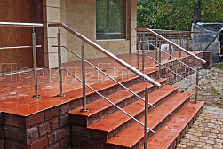 Ограждение входных групп в Москве. Готовые проекты ПерилаГлавСнаб - фото 17