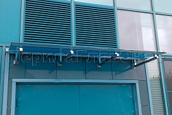 Консольные козырьки и навесы в Москве. Готовые проекты ПерилаГлавСнаб - фото 7