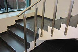 Перила и ограждения с вертикальным заполнением в Москве. Готовые проекты ПерилаГлавСнаб - фото 13