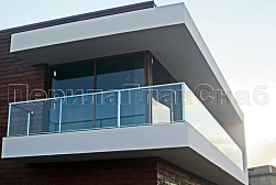 Стеклянные ограждения для улицы в Москве. Готовые проекты ПерилаГлавСнаб - фото 12