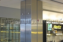 Облицовка колонн нержавеющей сталью в Москве. Готовые проекты ПерилаГлавСнаб - фото 4