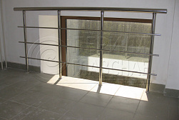 Ограждение на окна из нержавеющей стали в Москве. Готовые проекты ПерилаГлавСнаб - фото 22