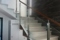 Перила на второй этаж в Москве. Готовые проекты ПерилаГлавСнаб - фото 7