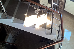 Ограждения лестничных маршей в Москве. Готовые проекты ПерилаГлавСнаб - фото 29