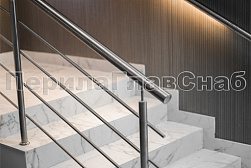 Поручни, перила и ограждения с подсветкой в Москве. Готовые проекты ПерилаГлавСнаб - фото 2