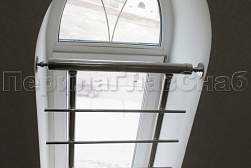 Ограждение на окна из нержавеющей стали в Москве. Готовые проекты ПерилаГлавСнаб - фото 9