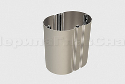 Облицовка колонн нержавеющей сталью в Москве. Готовые проекты ПерилаГлавСнаб - фото 1