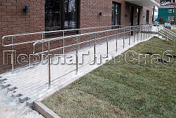 Хромированные перила в Москве. Готовые проекты ПерилаГлавСнаб - фото 4