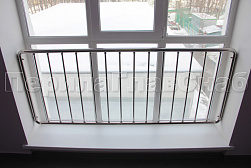 Ограждение на окна из нержавеющей стали в Москве. Готовые проекты ПерилаГлавСнаб - фото 11