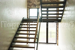 Ограждения маршевых лестниц и площадок в Москве. Готовые проекты ПерилаГлавСнаб - фото 13