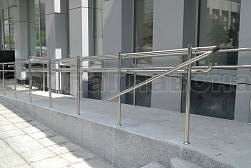 Поручни для инвалидов из нержавеющей стали в Москве. Готовые проекты ПерилаГлавСнаб - фото 10