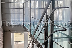 Ограждения маршевых лестниц и площадок в Москве. Готовые проекты ПерилаГлавСнаб - фото 21