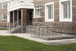 Ограждение входных групп в Москве. Готовые проекты ПерилаГлавСнаб - фото 18