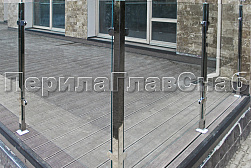 Перила и ограждения для террас в Москве. Готовые проекты ПерилаГлавСнаб - фото 21