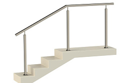 Дешевые перила и ограждения в Москве. Готовые проекты ПерилаГлавСнаб - фото 7