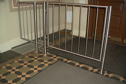 Нержавеющие калитки в Москве. Готовые проекты ПерилаГлавСнаб - фото 1