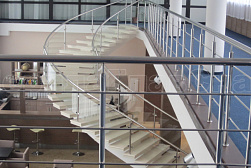 Ограждения из нержавеющей стали с тремя ригелями в Москве. Готовые проекты ПерилаГлавСнаб - фото 9