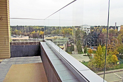 Стеклянные перила для балконов в Москве. Готовые проекты ПерилаГлавСнаб - фото 30