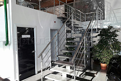 Перила для лестниц из металла в Москве. Готовые проекты ПерилаГлавСнаб - фото 18