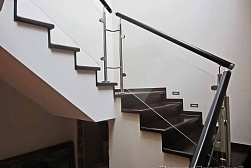 Перила и ограждения из нержавейки и дерева в Москве. Готовые проекты ПерилаГлавСнаб - фото 22