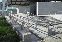 Поручни для инвалидов из нержавеющей стали в Москве. Готовые проекты ПерилаГлавСнаб - фото 8