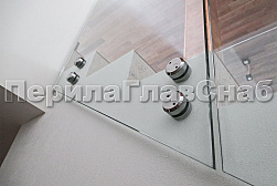 Цельностеклянные ограждения на несущем стекле в Москве. Готовые проекты ПерилаГлавСнаб - фото 19