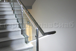 Поручни, перила и ограждения с подсветкой в Москве. Готовые проекты ПерилаГлавСнаб - фото 6