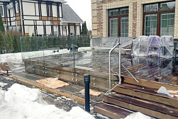 Перила и ограждения для террас в Москве. Готовые проекты ПерилаГлавСнаб - фото 3