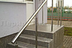 Ограждения и перила без ригелей из нержавеющей стали (без заполнения) в Москве. Готовые проекты ПерилаГлавСнаб - фото 14