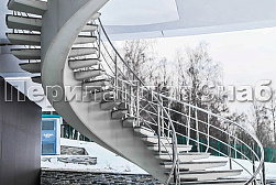Ограждения для лестниц в Москве. Готовые проекты ПерилаГлавСнаб - фото 16