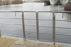 Нержавеющие калитки в Москве. Готовые проекты ПерилаГлавСнаб - фото 2