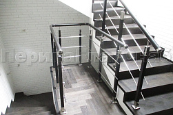 Перила и ограждения из нержавейки и дерева в Москве. Готовые проекты ПерилаГлавСнаб - фото 5