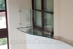 Стеклянные перила для балконов в Москве. Готовые проекты ПерилаГлавСнаб - фото 18