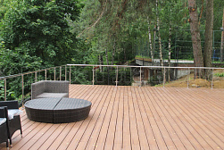 Ограждения для террас в Москве. Готовые проекты ПерилаГлавСнаб - фото 6