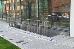 Перила и ограждения с вертикальным заполнением в Москве. Готовые проекты ПерилаГлавСнаб - фото 6