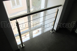 Ограждение на окна из нержавеющей стали в Москве. Готовые проекты ПерилаГлавСнаб - фото 5