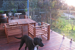 Ограждения для террас в Москве. Готовые проекты ПерилаГлавСнаб - фото 20